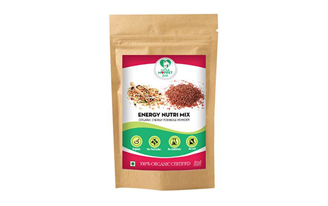 Little Moppet Foods Energy Nutri Mix, Organic Energy Porridge Powder   Pack  200 grams